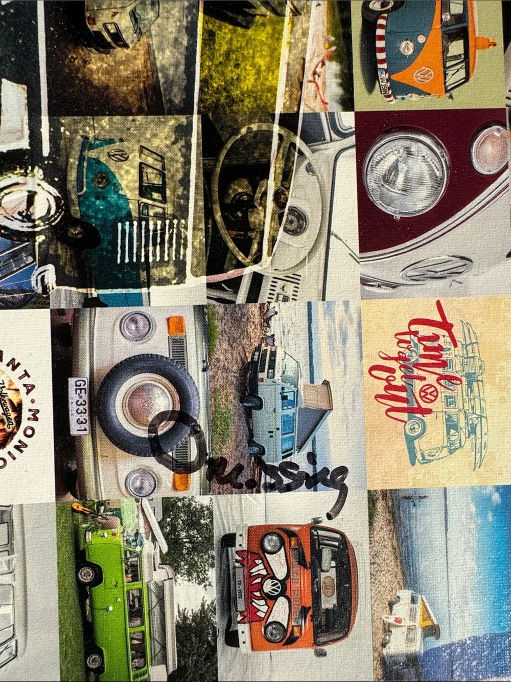 Ravensburger Colorful VW Camper Collage 3000-Piece Puzzle